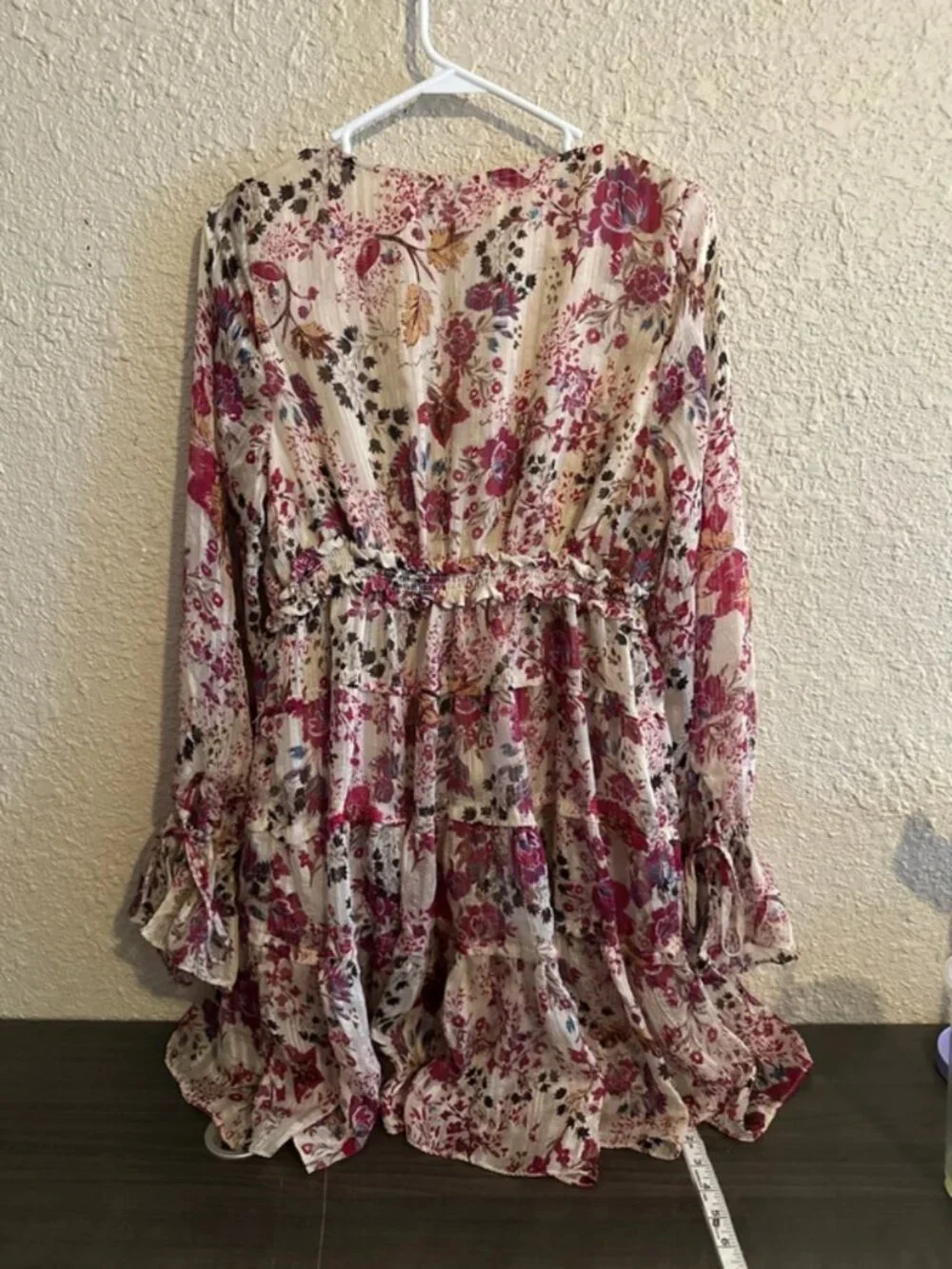 Free people medium dress tiered floral boho